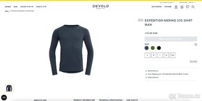 Merino tričko Devold Expedition Merino 235 Man Shirt - 7