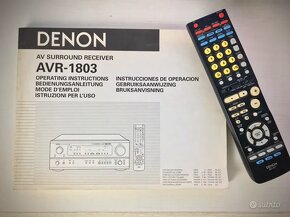 Denon AVR-1803 Gold 6.1 x 115W AV Surround Receiver, DO, náv - 7