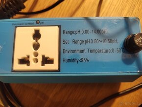 CO2 generátor + pH meter s ovládáním dávkování CO2 - 7