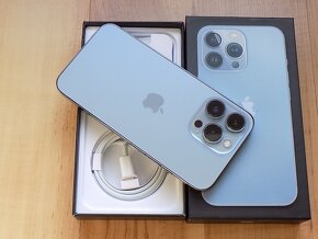 APPLE iPhone 13 Pro 256GB Sierra Blue - ZÁRUKA - TOP STAV - 7