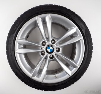 BMW 3 4 F30 F31 - Originání 18" alu kola - Zimní pneu - 7