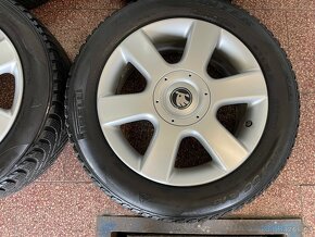 Originál Volkswagen ALU kola 5x112 r16 zimní pneu 6,5mm - 7