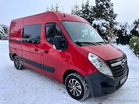 Opel Movano 2.3CDTI 92KW,7MÍST,KLIMA,TAŽNÉ - 7