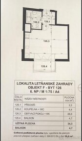 krásný byt 1+kk 39m2 v ul. Kadečkové, Praha 9 - Letňany - 7