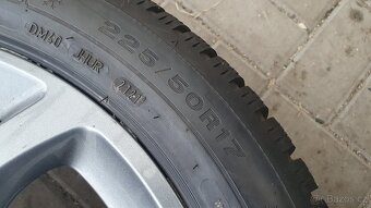 Zimní Sada Alu Kola 5x112 225/50 R17 Mercedes Benz C W205 - 7