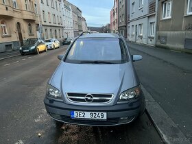 Opel Zafira A 1.8 benzin LPG 7 míst Prodám auto - 7