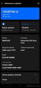 Realme 9 pro+ 5g, 8GB/256Gb Top stav - 7