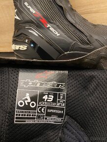 Boty na motorku Alpinestars SUPERTECH R, vel. 43 - 7