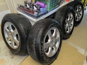 Alu kola Volvo XC60 5x108 r17 Originál,pneu zimní 6mm235/65 - 7