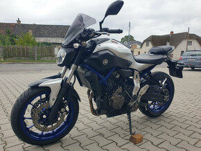 Prodám Yamaha MT-07 RACING BLUE , r. v. 2015,ČR, 14362km - 7