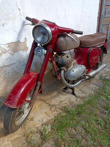 motocykl jawa čz velká kývačka 350 ccm typ 354 TP SPZ 1964 - 7