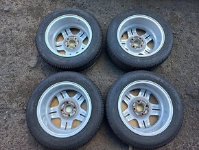 Prodám Sadu ALU kol Renault 175/65R14 letní - 7