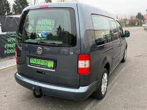 ► VW CADDY MAXI 1,6 MPI-75 KW, 7 MÍST, DEŠŤ. SENZOR, TAŽNÉ ◄ - 7