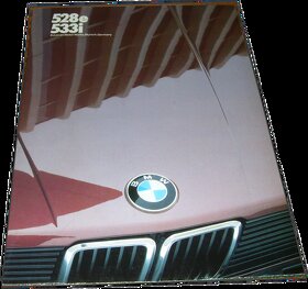 Prospekty katalog BMW 5 E28 518 528 533 535 M - 7