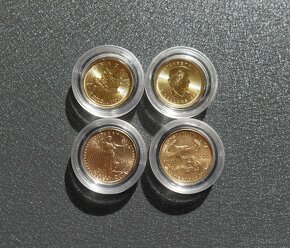 Gold American Eagle 1/10 Oz + Gold Maple Leaf 1/10 Oz - 7