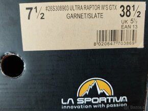 Boty La Sportiva-Ultra
Raptor

Gtx, vel.38,5

 - 7