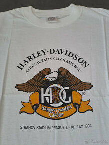 Harley Davidson Praha 1994, literatura 1999, t-shirts etc. - 7