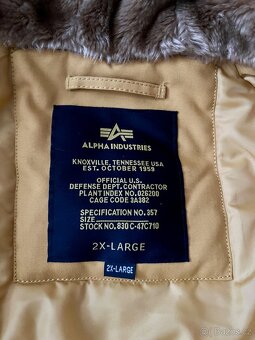 Alpha industries bunda Explorer panska XXL - 7