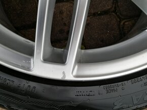 Alu kola 18", orig. AUDI, 5x100, letní pneu 225/40, Golf IV - 7