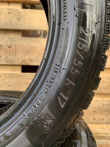 2ks 215/55/17 Michelin Alpin6/2021/94V/zimní 6.3m - 7