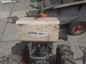 Prodám malotraktor Robi55 s vozikem a dalším příslušenstvím - 7