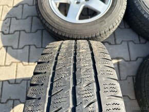 4x al kola 5x112 16 + pneu zimní 205/65 R16C - 7