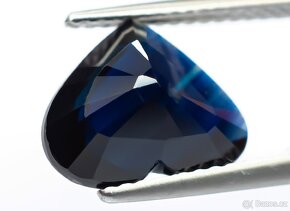 DIAMANTOVÝ PRSTEN SAFÍR 3.95ct. ALGT NEUPRAVOVANÝ - 7