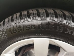 ALU kola 4x100 R15 NOVÉ zimní pneu citigo - 7