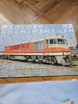 Puzzle dieselová lokomotiva T 678.017 ČSD - 7