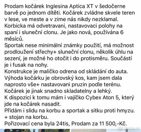 Kočárek Inglesina Aptica XT - 7