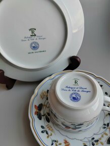 Porcelánové trio Raynaud &Co Limoges Francie - 7