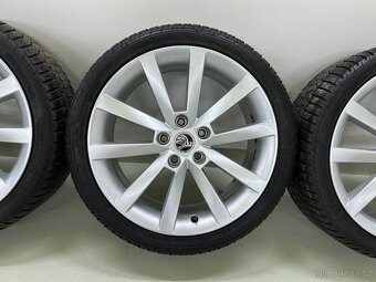 zimní originál alu sada Škoda Octavia III Alaris 18" 5x112 - 7