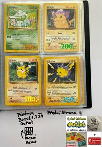 Kusové Pokémon VINTAGE karty (KARTY STARÉ PŘES 20LET)(1) - 7