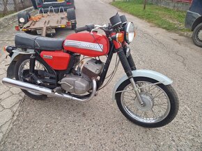 Patina Jawa 350 typ 634 len 5300km stk 28 - 7