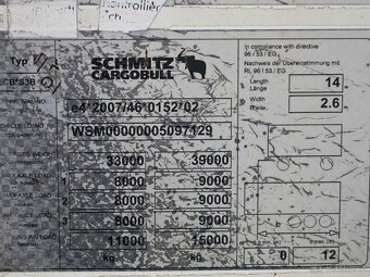 Schmitz CARGOBULL SCB S3B, THERMO KING SLX 400, 380 V, PALET - 7