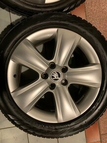 Alu kola Škoda R17 5X112 ZIMNÍ PNEU 225/50 R17 NEXEN - 7