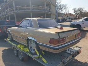 Mercedes SL 500  rok 1985  na renovaci - 7