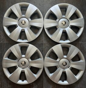 Volkswagen Golf 5x112 ET43 6Jx15 57,1 plechové disky - 7