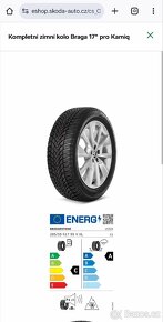 Alu kola Braga 6,5x17 et 40, 205/55 r17 5x100 nová - 7