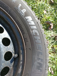 Zimní sada 5x112 R15 Škoda VW Michelin 195/65/15 - 7