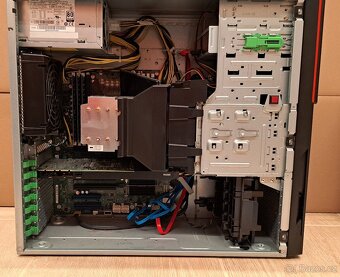 PC počítač, výkonný , Fujitsu M740n, 8x3,5 GHz, 24 GB RAM - 7