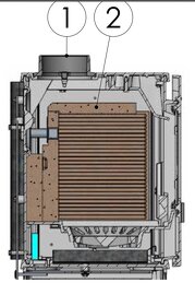 Litinová kamna Morso 1448 5kw - 7