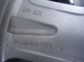Alu disky originál Audi 19", 5x112, ET 27, šíře 8J - 7