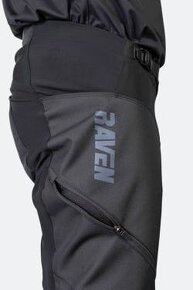 Enduro MX kalhoty Raven Storm OTB černé - 7