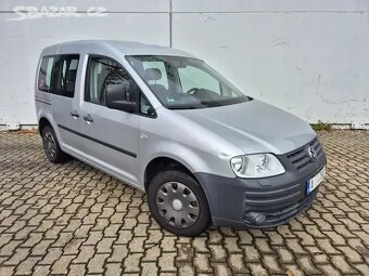 VW Caddy 1.9TDI 77kW, bez koroze,serviska,klima - 7