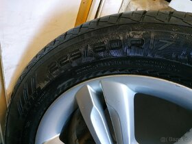 Alu kola Hyundai Tucson 5x114,3 r17 Originál,pneu6m225/60/17 - 7