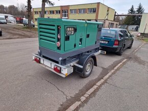 Atlas Copco QAS40 40kVA, dieselovy jednonápravový generátor, - 7