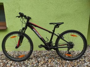 Značkové kolo SPECIALIZED 24" (černá/červená) III - 7