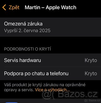 Apple Watch 9 45mm Černé Záruka,Top stav,Baterie 100% - 7