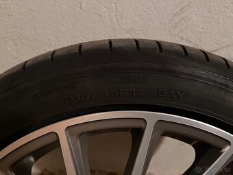 Sada alu kol 7x17 + pneu 215/45 R17 - 7